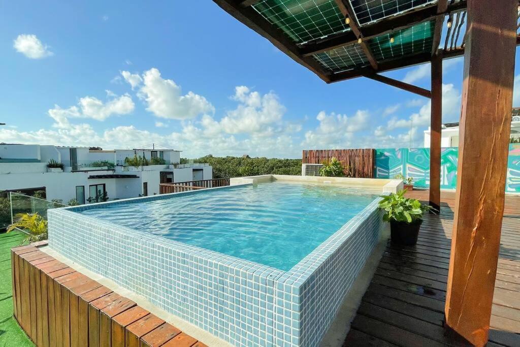 Eco-Friendly And Modern Loft 4 By Noox Apartment Tulum Ngoại thất bức ảnh