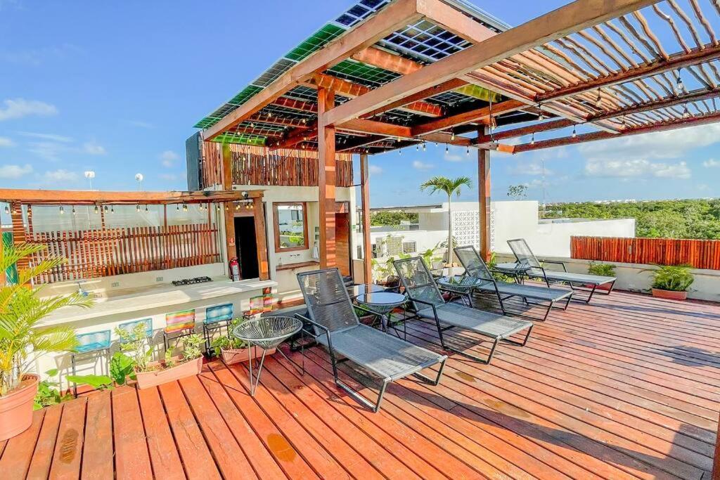 Eco-Friendly And Modern Loft 4 By Noox Apartment Tulum Ngoại thất bức ảnh