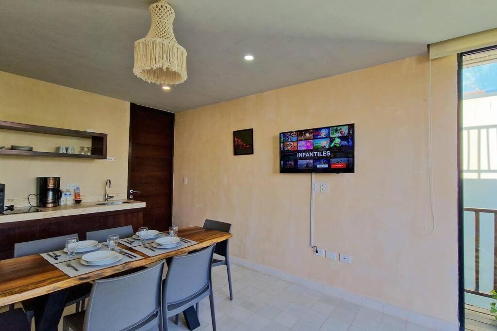 Eco-Friendly And Modern Loft 4 By Noox Apartment Tulum Ngoại thất bức ảnh