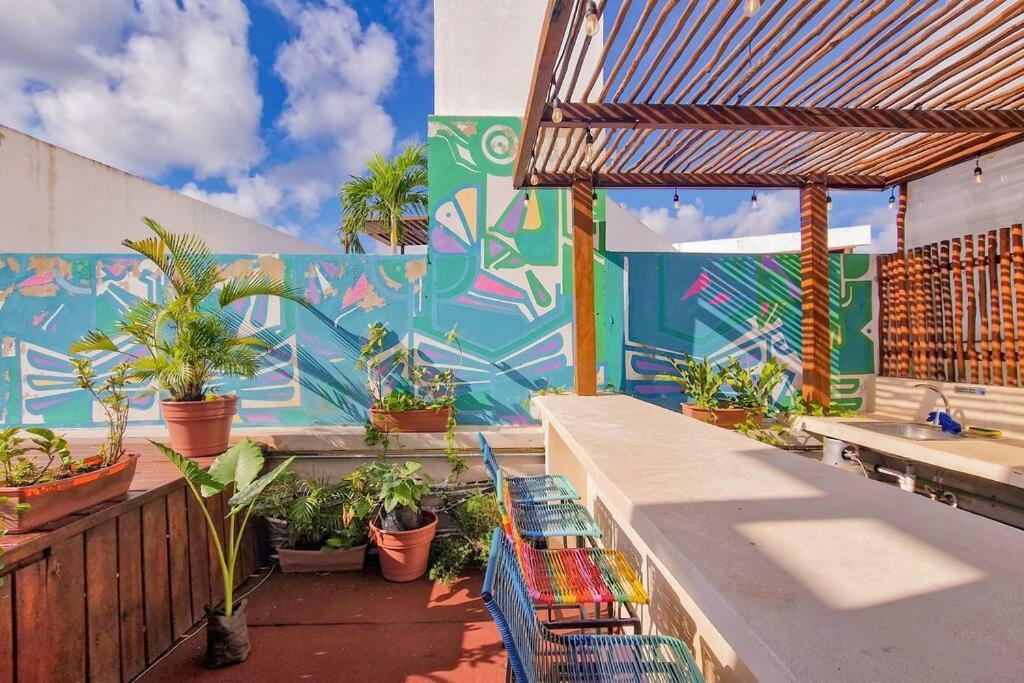 Eco-Friendly And Modern Loft 4 By Noox Apartment Tulum Ngoại thất bức ảnh