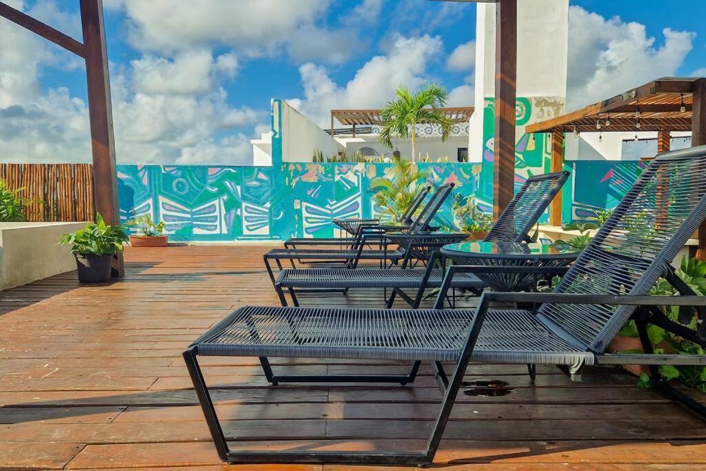 Eco-Friendly And Modern Loft 4 By Noox Apartment Tulum Ngoại thất bức ảnh