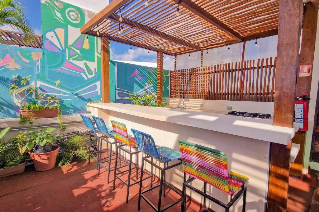 Eco-Friendly And Modern Loft 4 By Noox Apartment Tulum Ngoại thất bức ảnh